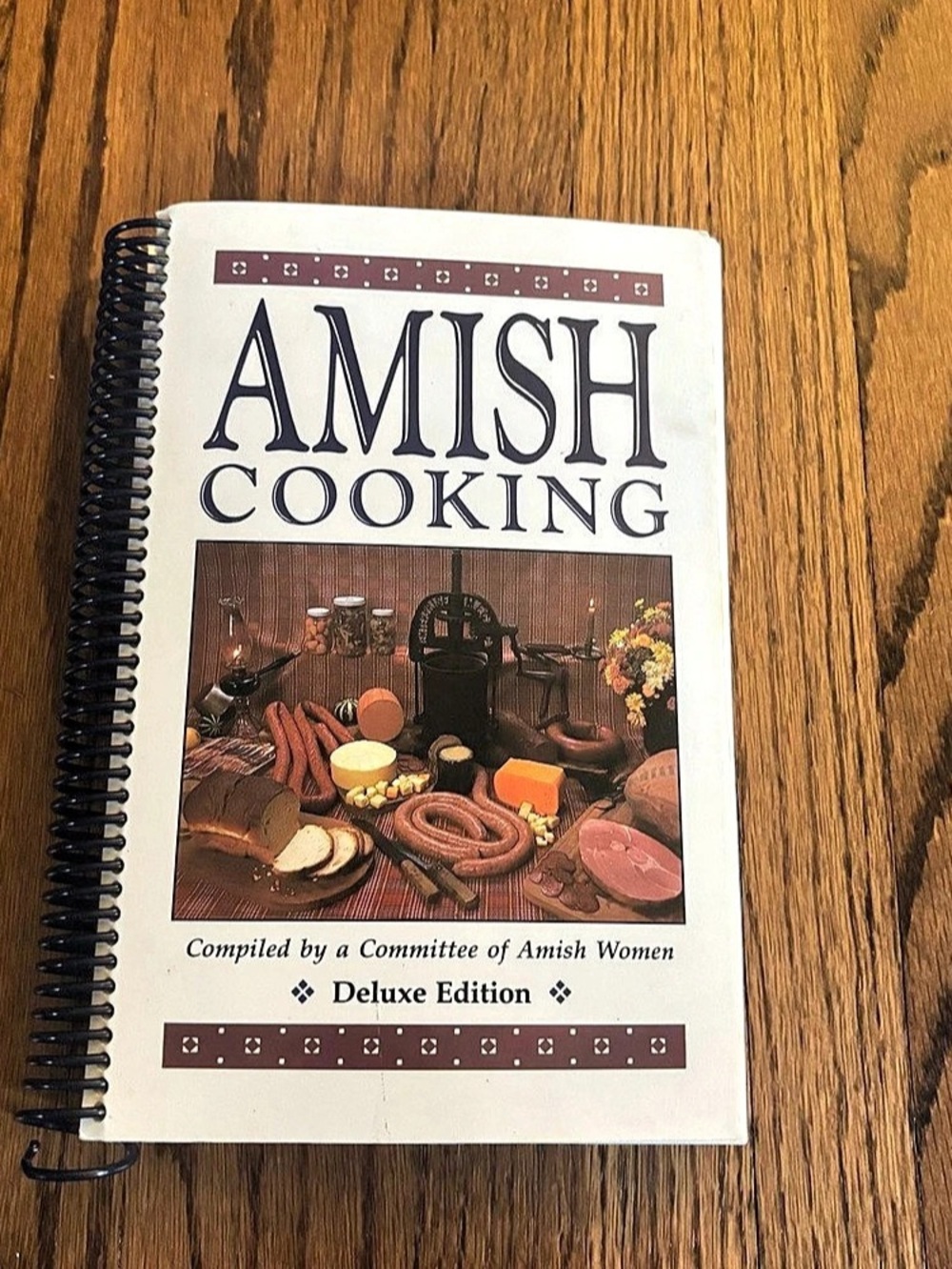 Amish Cooking Deluxe Edition Cookbook Spiral bound